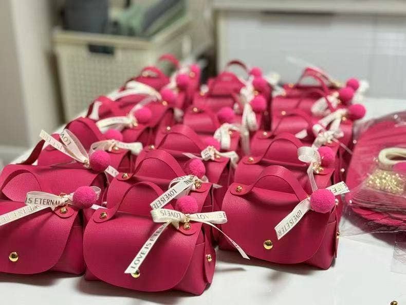 COSMOS - Vente Pochette cadeau - Mini sac Pochette Cadeau Chic Élégante18