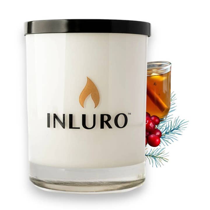Holiday Sparkle Primera White Candle for wholesale by INLURO