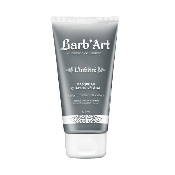 Maschera per la pelle purificata - Carbone vegetale per la vendita all'ingrosso da parte di Barb'Art