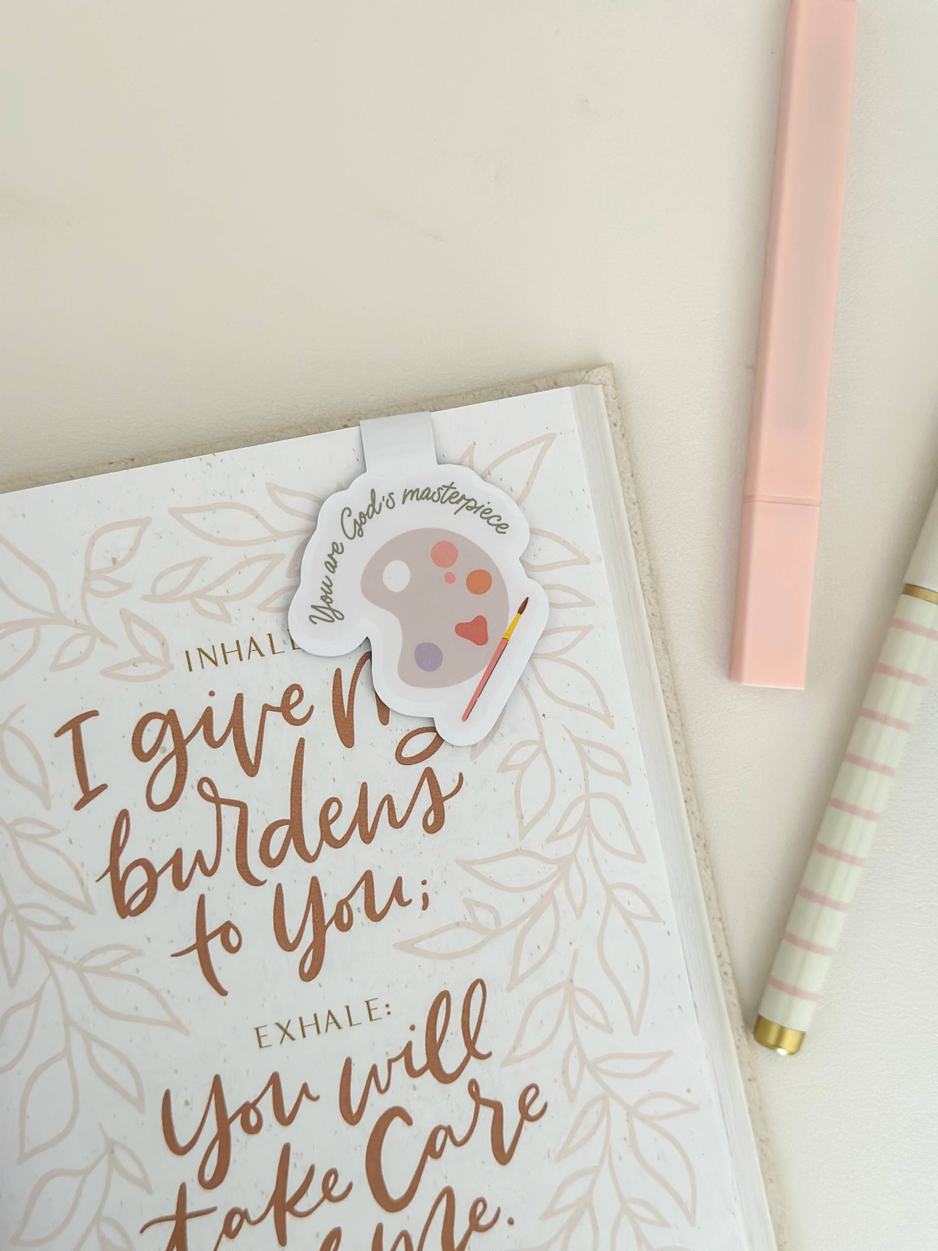 Grow in Grace - Wholesale Bookmark - You are God's masterpiece magnetic bookmark2