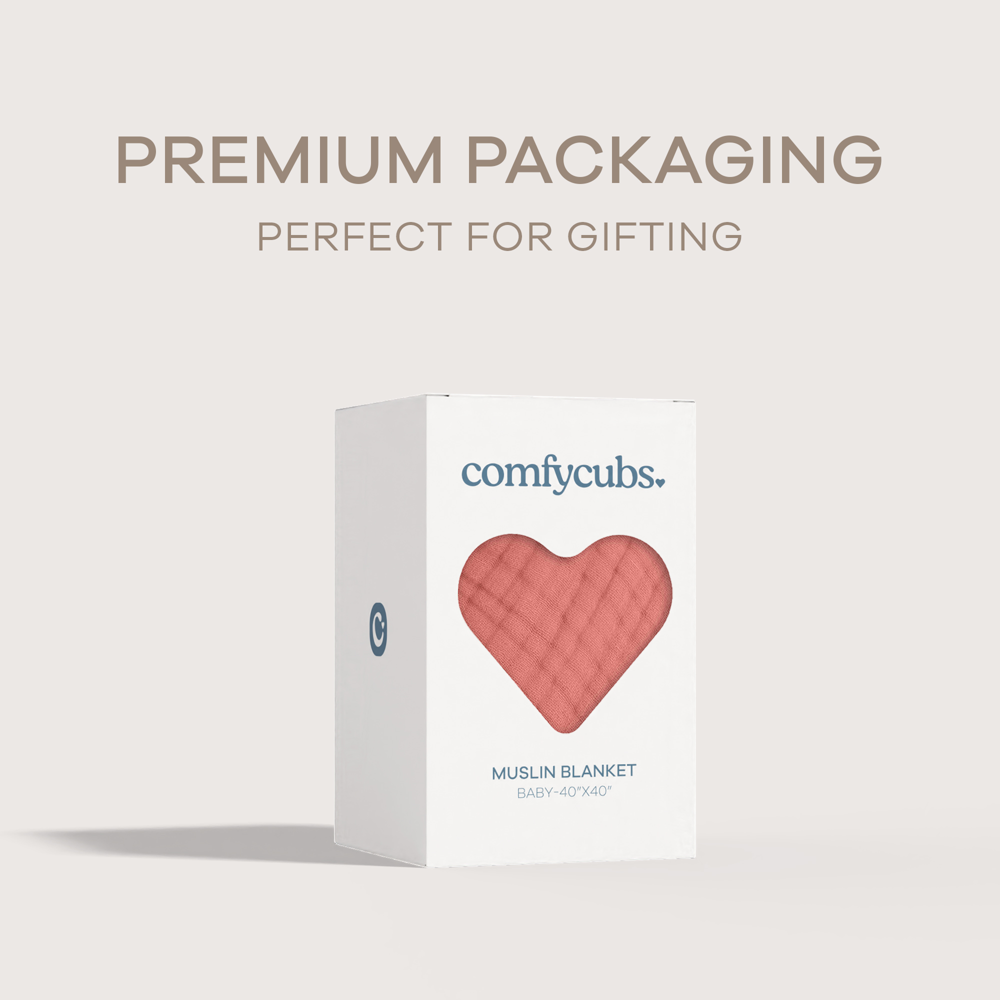 Comfy Cubs - Wholesale Bedding Blanket - Kids & Baby - Muslin Baby Blanket, 40" x 40" Swaddle Blanket by Comfy Cubs68