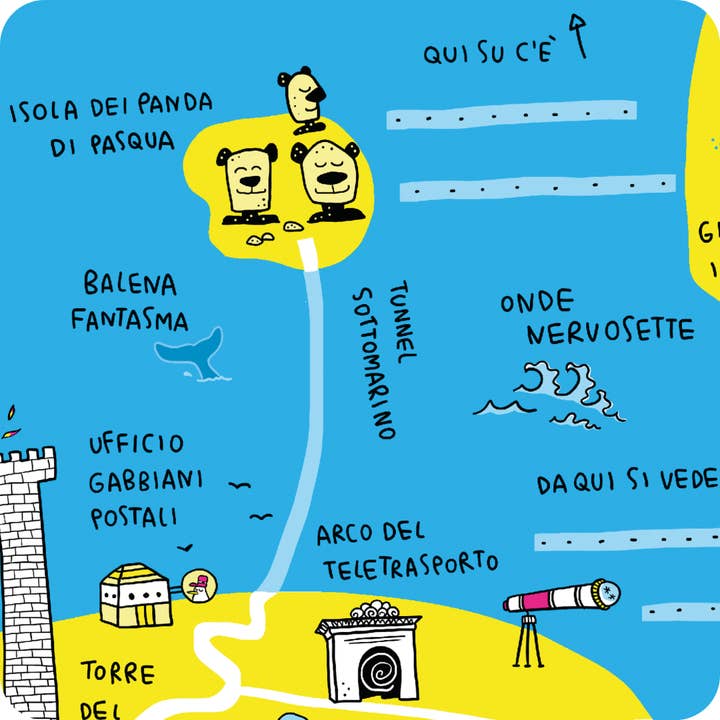 Pollice di panda - Wholesale Coloring Book - Kids & Baby - Map of my adventure4