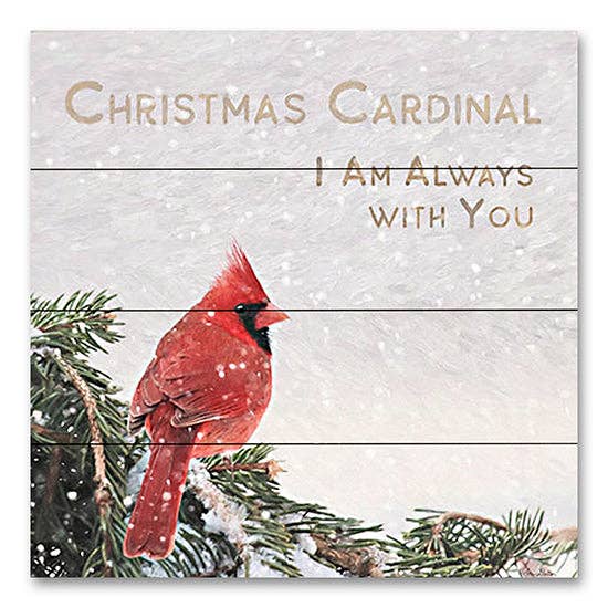 LD2786PAL - Christmas Cardinal - 12x12 for wholesale by Penny Lane Fine Art
