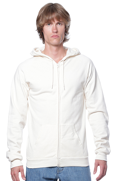 Royal Apparel - Wholesale Hoodie - Men's - Unisex Organic Cotton Full Zip Hoodie2