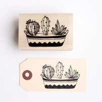Stempel cactussen in bak for wholesale by Dreamkey Design