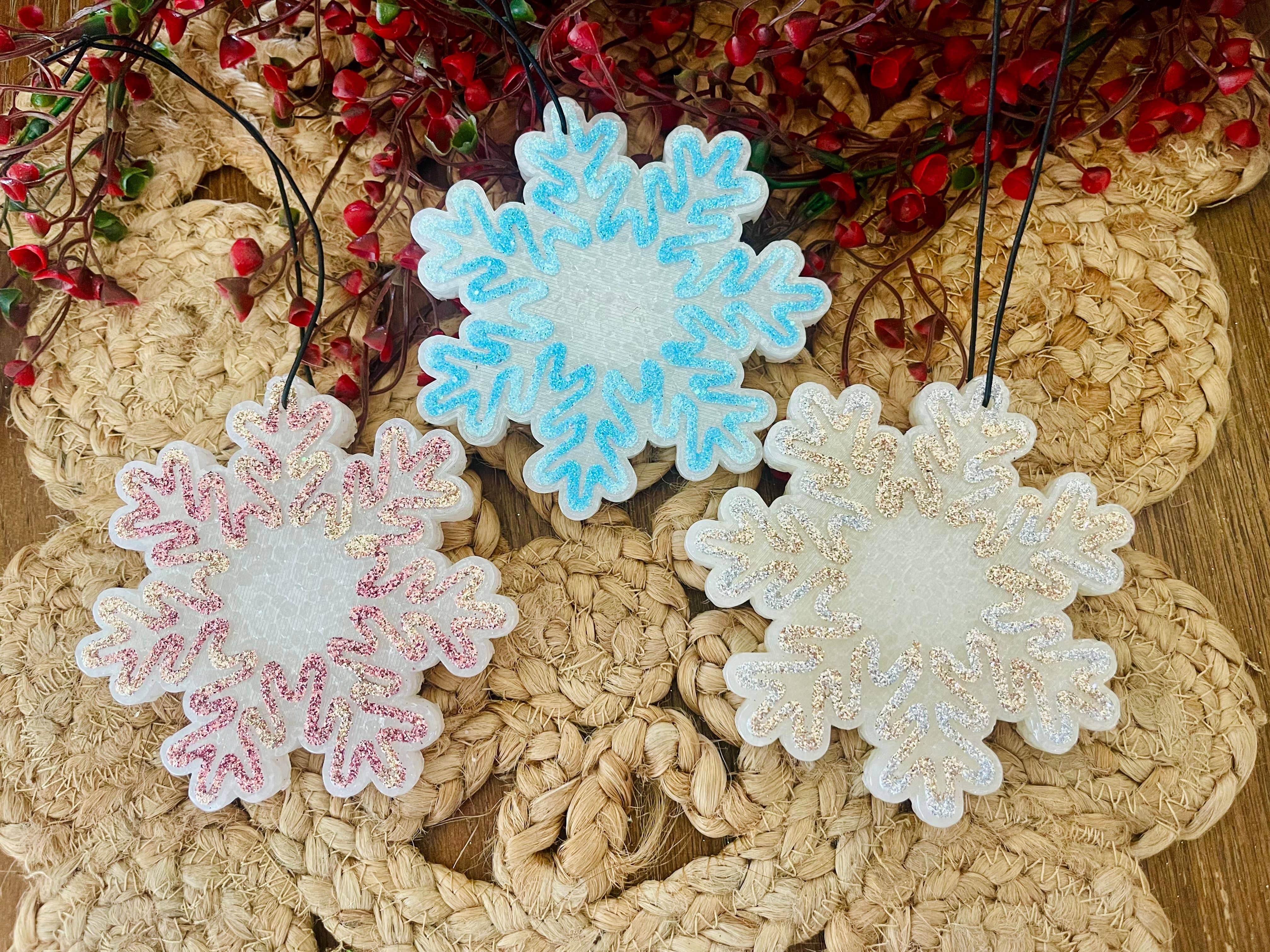 Stay Fresh’ies Air Fresheners - Wholesale Car Freshener - Unisex - Snowflake Car Freshie 1