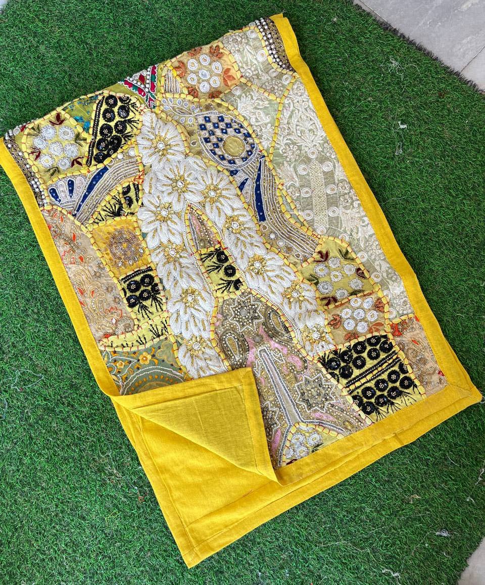 Bhawana Handicrafts - Wholesale Table Runner - Table Runner Boho Patchwork Hand Embroidery Indian Vintage5