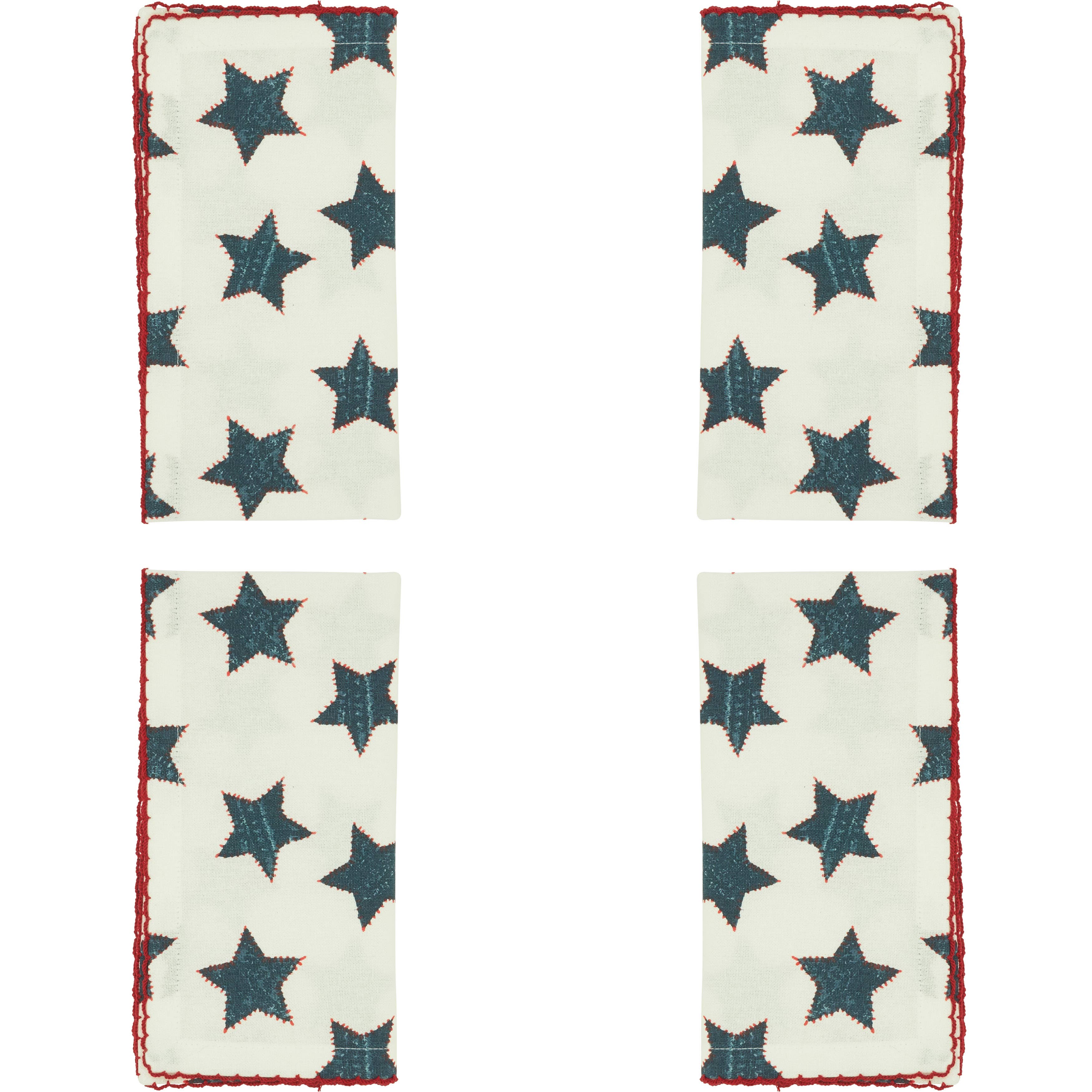 Multi Whipstitch Stars Serviette für den Großhandel auf Faire2