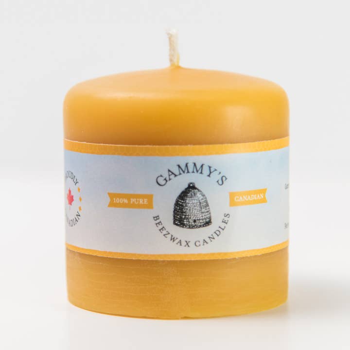 3.1" x 3" Smooth Finish for wholesale by Gammys Beezwax Candles