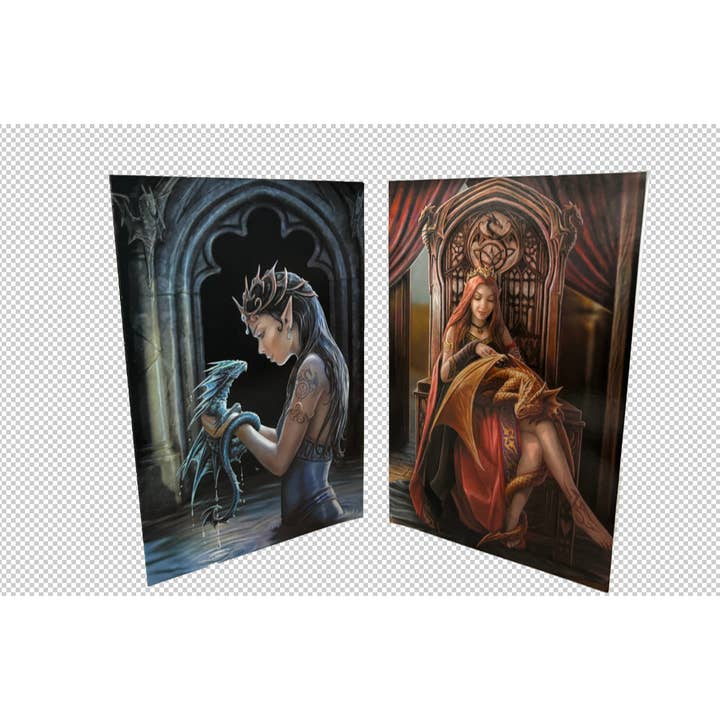 Vattendrake/Vänner för alltid: Set med 10 drakkort för wholesale av Eastgate Resource