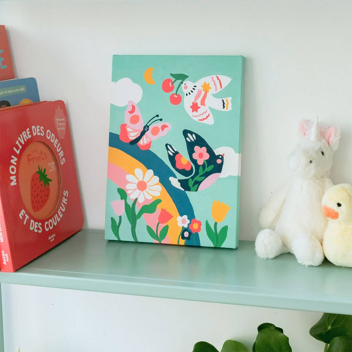 La Petite Épicerie - Vente Kit de bricolage – enfant - Kit peinture au numéro - Petit Pinceau Kids Printemps3