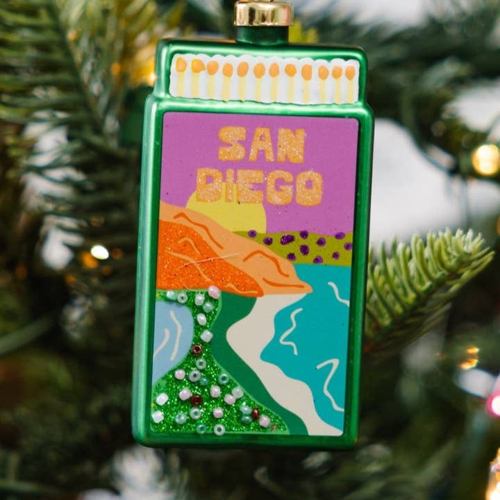 Adorno de Fósforos - San Diego para venta al por mayor de Furbish Studio