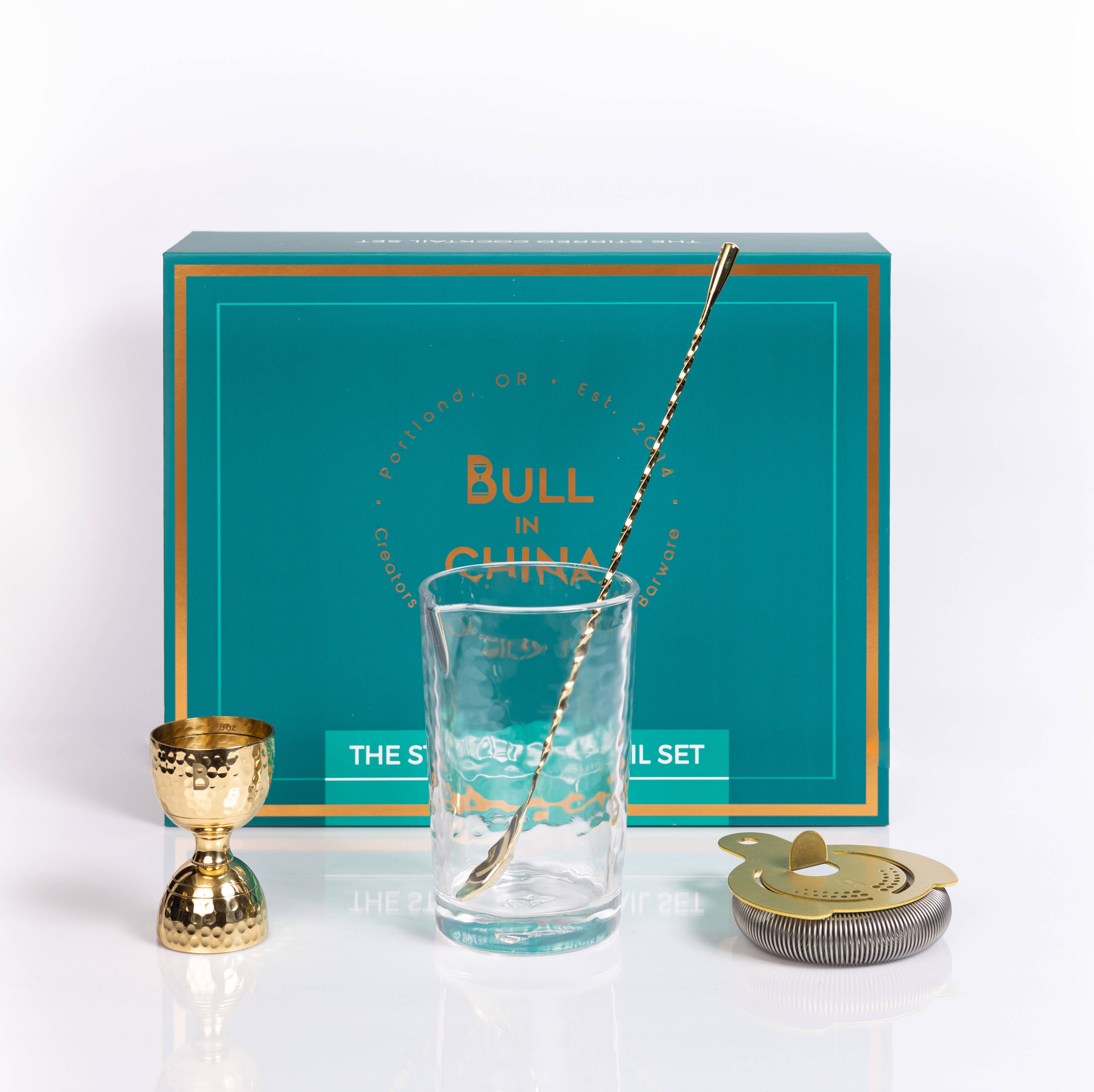 Bull in China - Wholesale Bar Tool - The Stirred Cocktail Set5