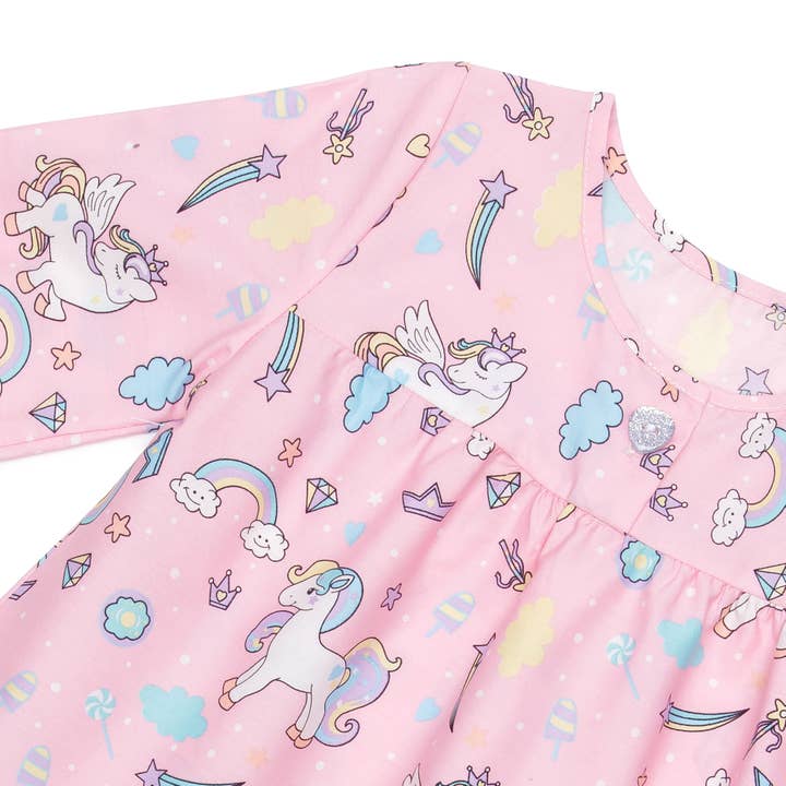 Fox In A Box - Wholesale Sleepwear set – Kids - Pink Magical Pony children's pyjama set4