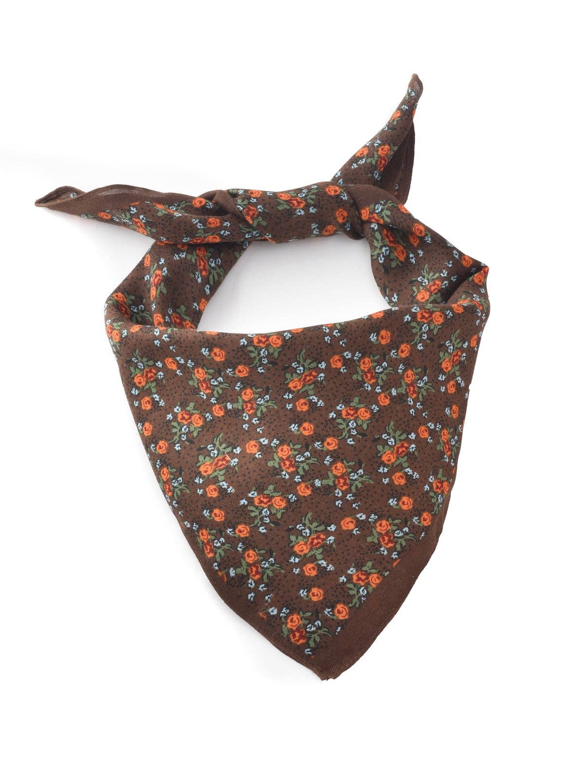 Funkyrel® Atzbranding Limited - Wholesale Scarf - Women's - Scarvii - Vintage Floral Square Scarf1