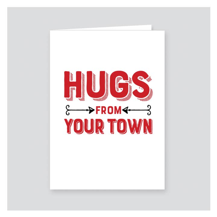 Rock Scissor Paper – Conjunto de notas por atacado – Cartão de nota da cidade personalizado, Hugs Name Drop Design