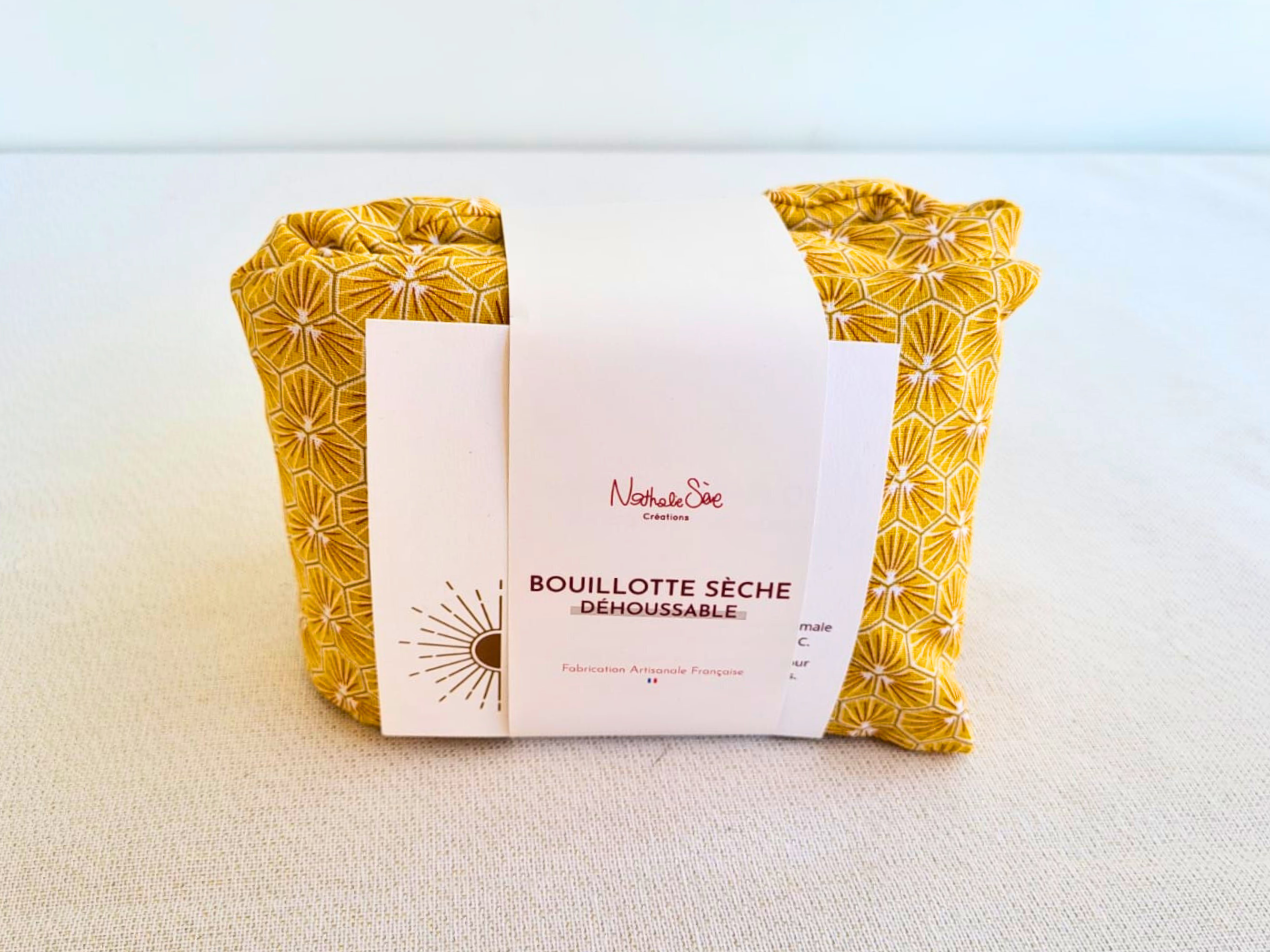 NS par Nathalie SEVE - Wholesale Hot/Cold Compress - Removable Dry Cervical Hot Water Bottle, Linen, Rice or Wheat 9