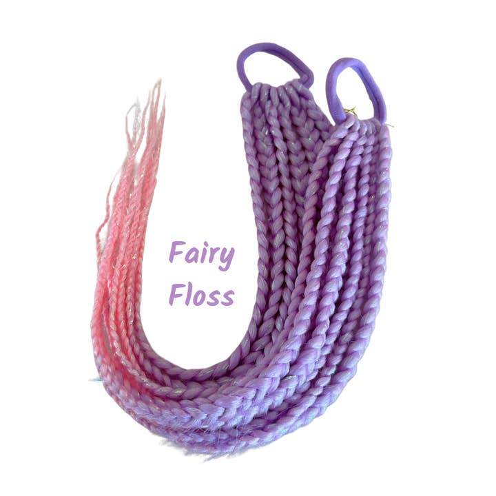 Poppet Locks - Wholesale Hair extensions - Little Mermaid Set - Fairy Floss - 18”1