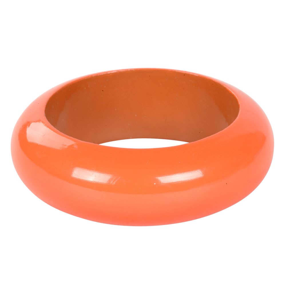 Benjamin International - Wholesale Bangle Bracelet - Assorted Large Painted Wood Bracelets2