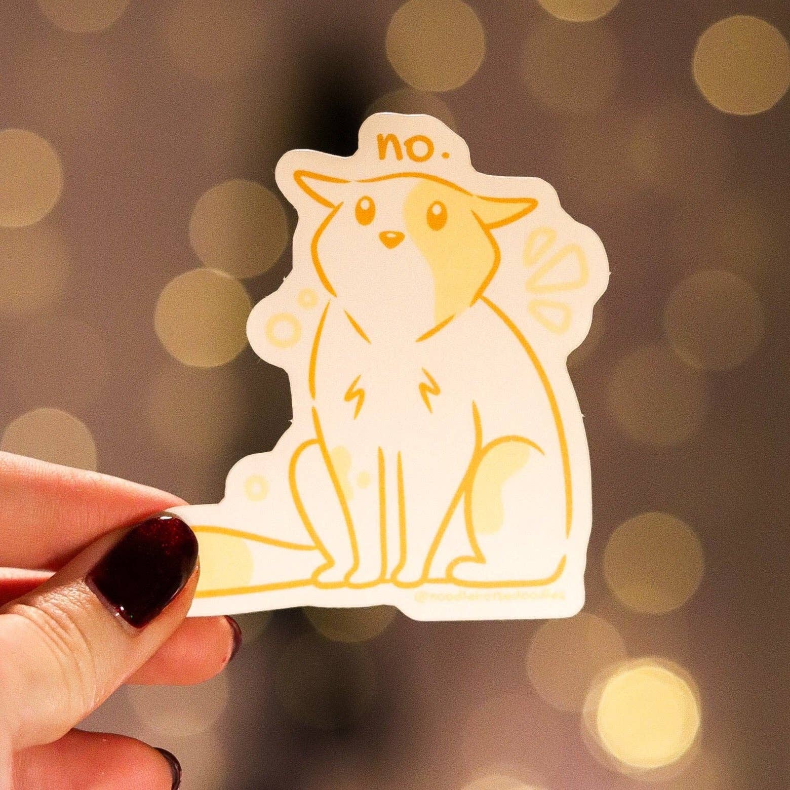 Noodle Horse Doodles - Wholesale Sticker - Sassy Cats Sticker2