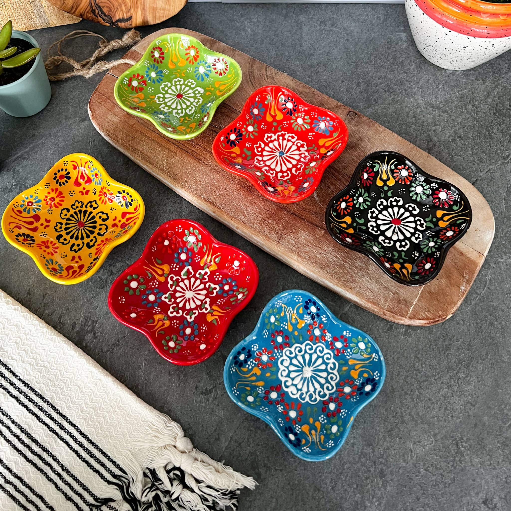 Umays Boho - Wholesale Dinnerware Set - Cute Small Bowls, Handmade Bowls, Tapas Bowls for Condiments1