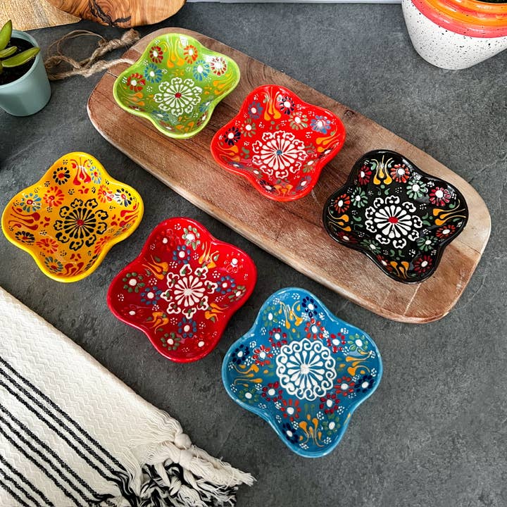 Umays Boho - Wholesale Dinnerware Set - Cute Small Bowls, Handmade Bowls, Tapas Bowls for Condiments1