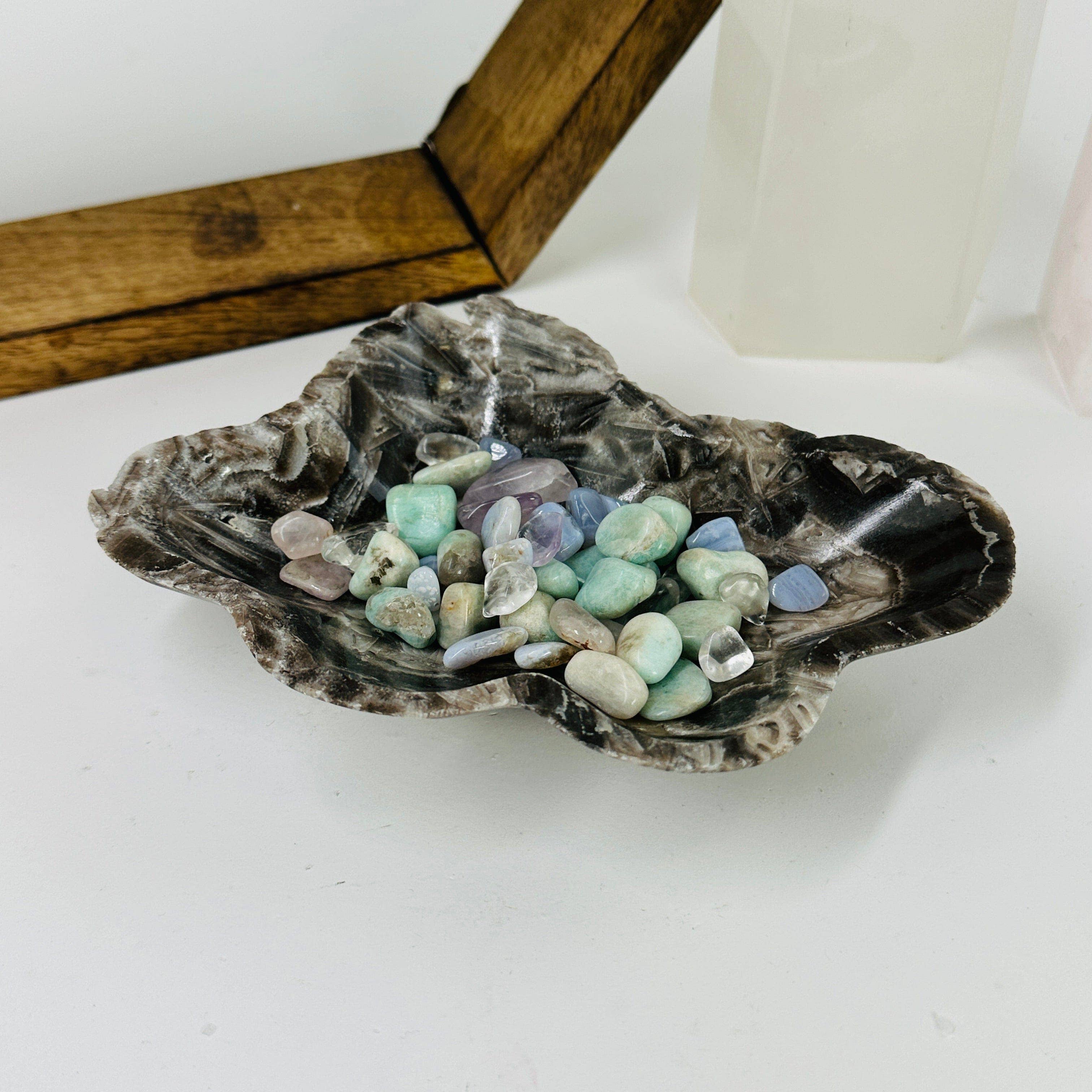 Rock Paradise - Wholesale Decorative Plate/Dish/Bowl - Crystal Mexican Onyx Bowl YOU CHOOSE2