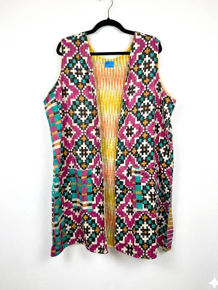 Boheme Gilet Lungo Spirit 1000-11 per la vendita all'ingrosso da parte di She Lives Beauty