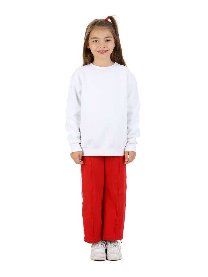 Bianco Felpa bianca originale Trendy Toggs Kids in vendita all'ingrosso su Faire1
