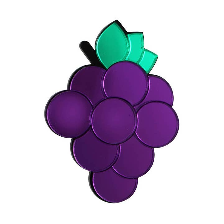 Ich hörte es durch die Weinrebenbrosche für den Großhandel von Jennifer Loiselle Accessories