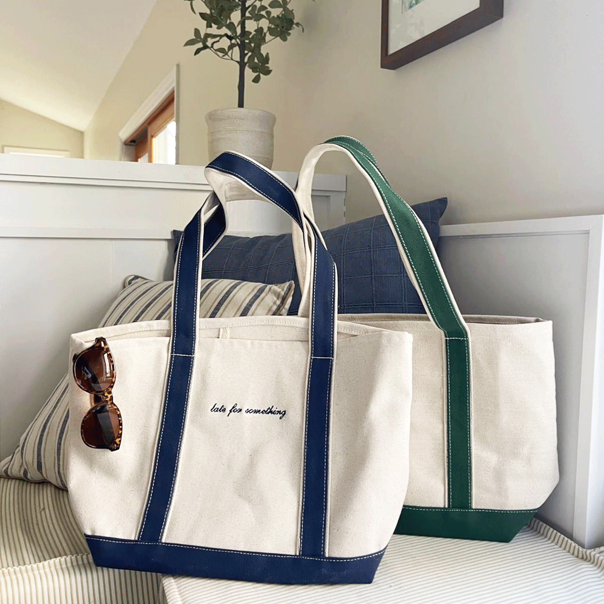 Arden & Gold - Wholesale Tote Bag - Women's - Custom Text Canvas Embroidered Tote or add your logo!2