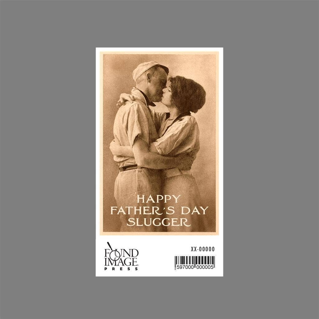 Found Image Press - Wholesale Sticker - Sticker DD-84 Happy Father's Day, Slugger1