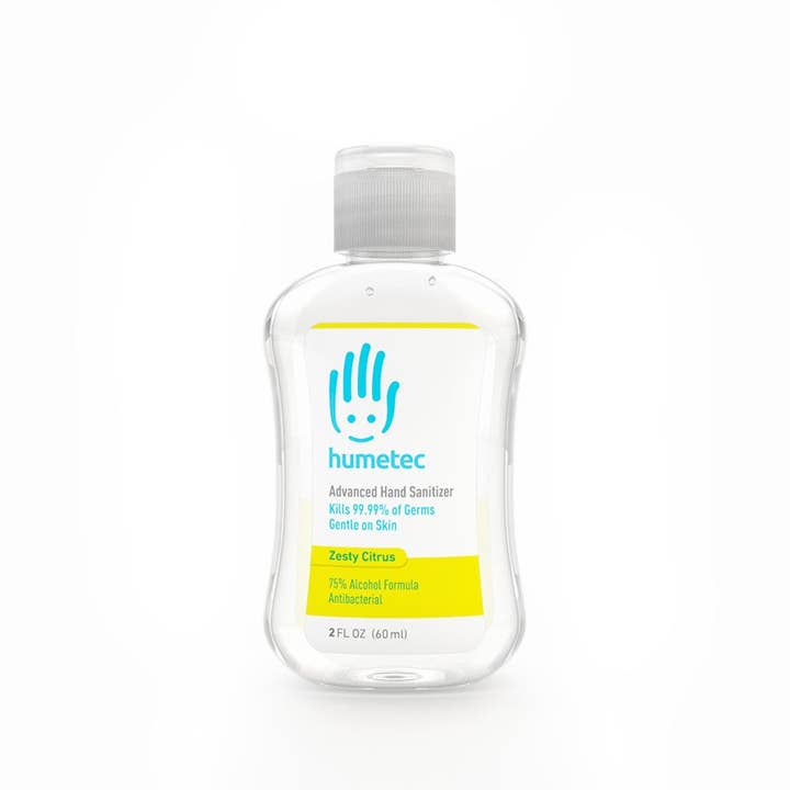 Humetec Advanced Hand Sanitizer Case - Zesty Citrus for wholesale by Humetec