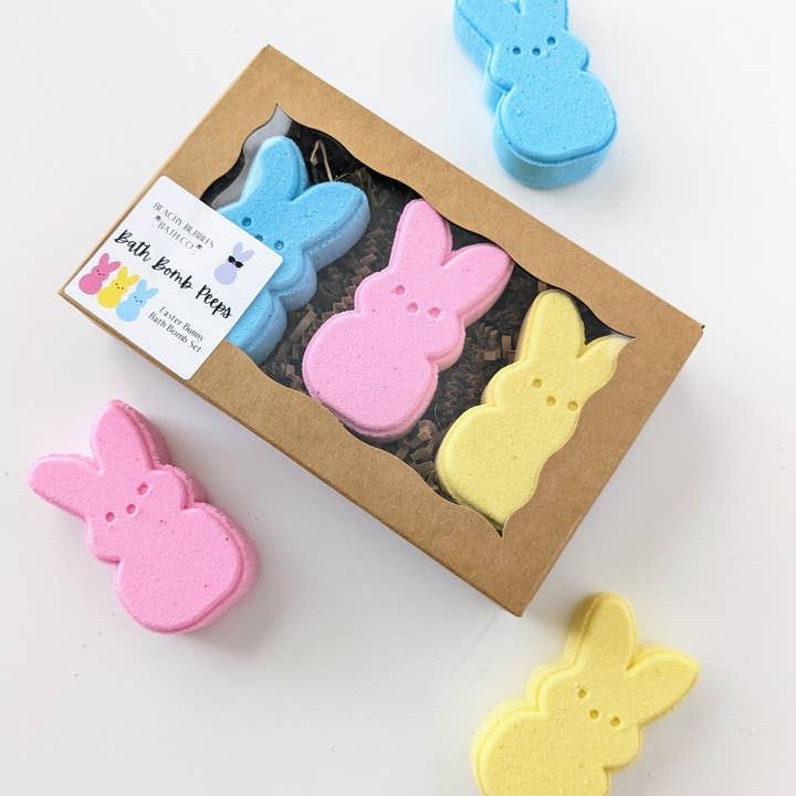 Beachy Bubbles Bath Co - Wholesale Bath Bomb/Fizz - Easter Bunny Bath Bomb Gift Set - Easter 20261