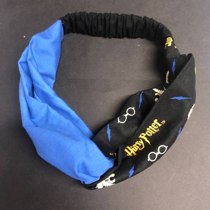 Harry Potter Objects Turban Style Twist Headband for wholesale by MadeBySusannah