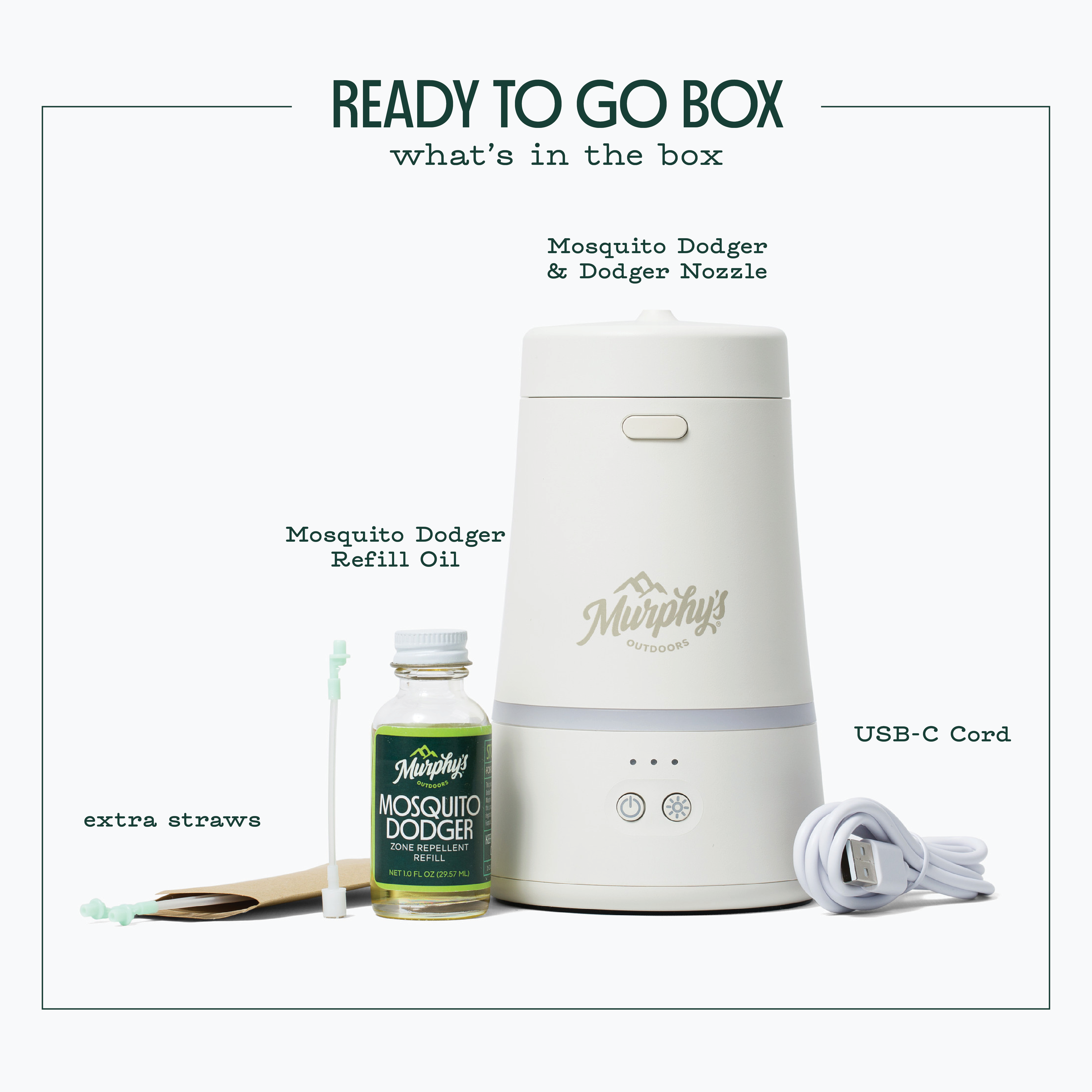 Murphy's Naturals - Wholesale Insect Repellent - Mosquito Dodger Zone Repellent Refill  - Case 67