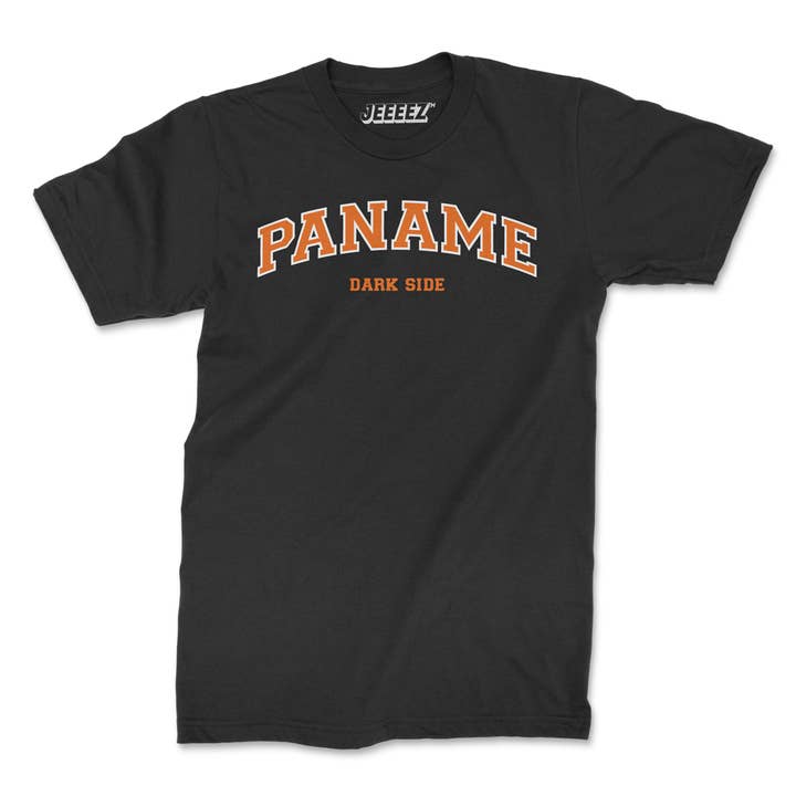 PANAME T-SHIRT MET DONKERE ZIJKANT voor wholesale door JEEEEZ