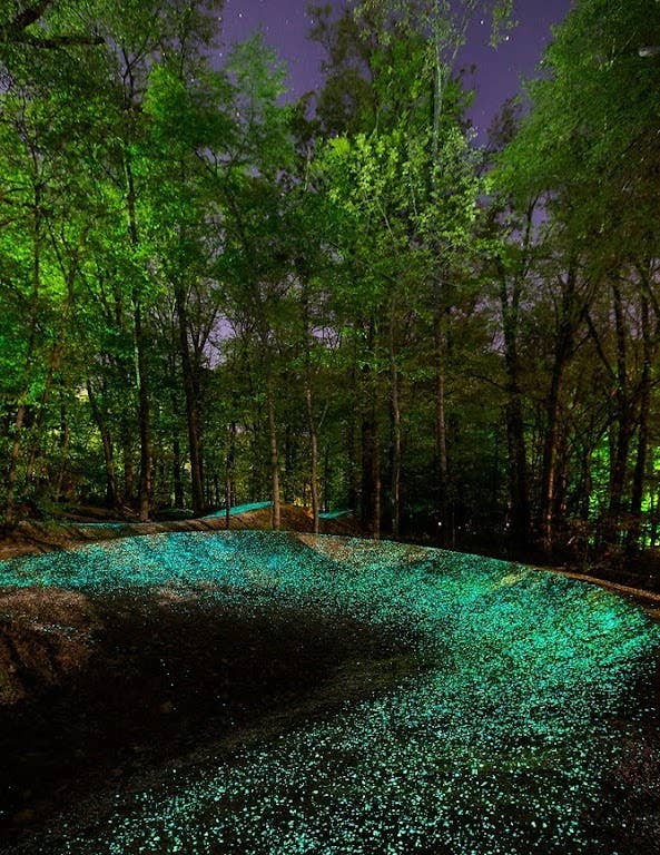 IT GLOWS - Wholesale Outdoor Ornament/Decor - Glow In The Dark Sand - Green /Glow Sand/ Garden sand/ 1-3mm8