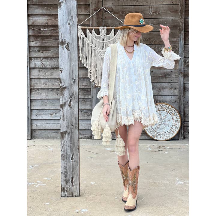 MAMZ'ELLE ZOE – Túnica - Mulher por atacado – Túnica branca Kuta1