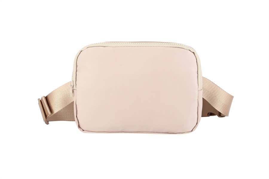 Nima Accessories Inc - Venta al por mayor Riñonera - Mujer - Riñonera de microfibra de color liso para mujer0