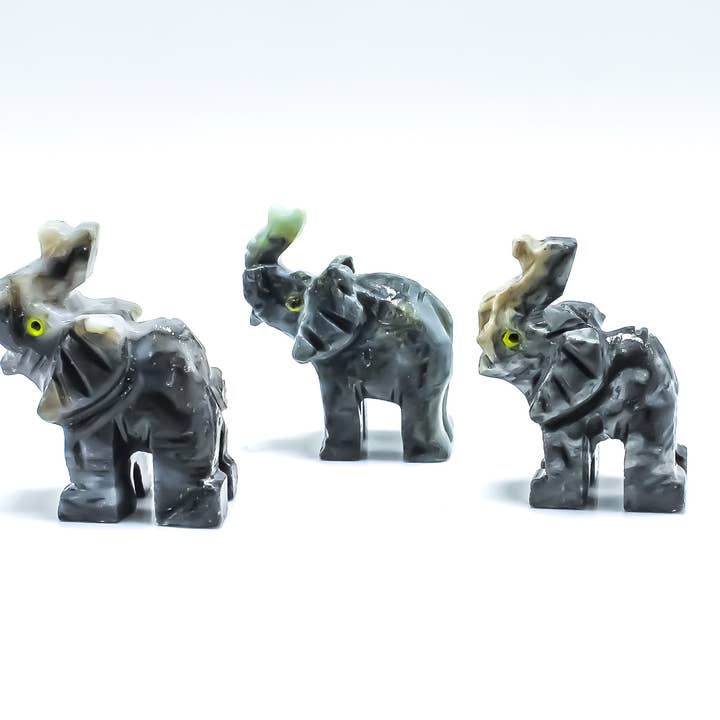 Quasar Gems USA - Wholesale Decorative Figurine - Soapstone Animal Carvings5