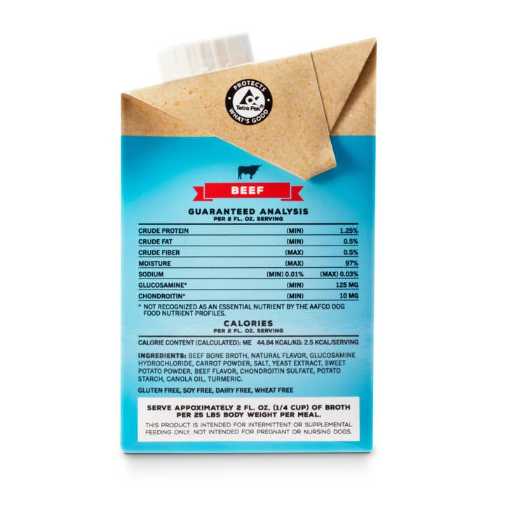 Alamo Pet Experts - Wholesale Pet Food - Dog - BBB Mini Hip & Joint - Beef Bone Broth (16.9oz)1
