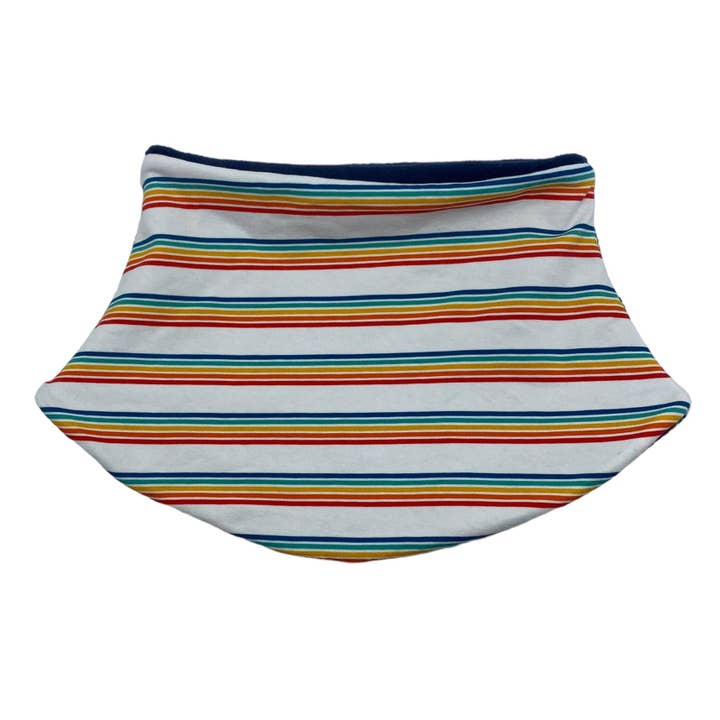 Vuxen Handgjord Halsvärmare Rainbow Retro för wholesale av Nina's Flying Needle