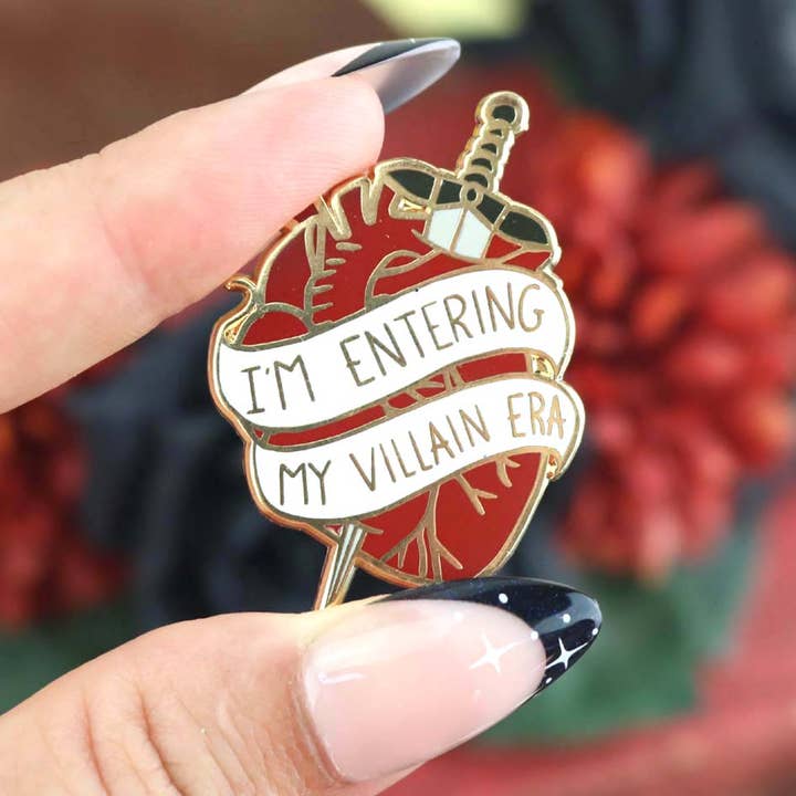 Jubly-Umph - Wholesale Lapel Pin/Button - I'm Entering My Villain Era Lapel Pin