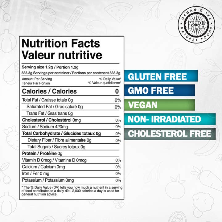 PRIDE INDIA BRANDS – Großhandel Salz – Rosa Himalaya-Salz - Fein3