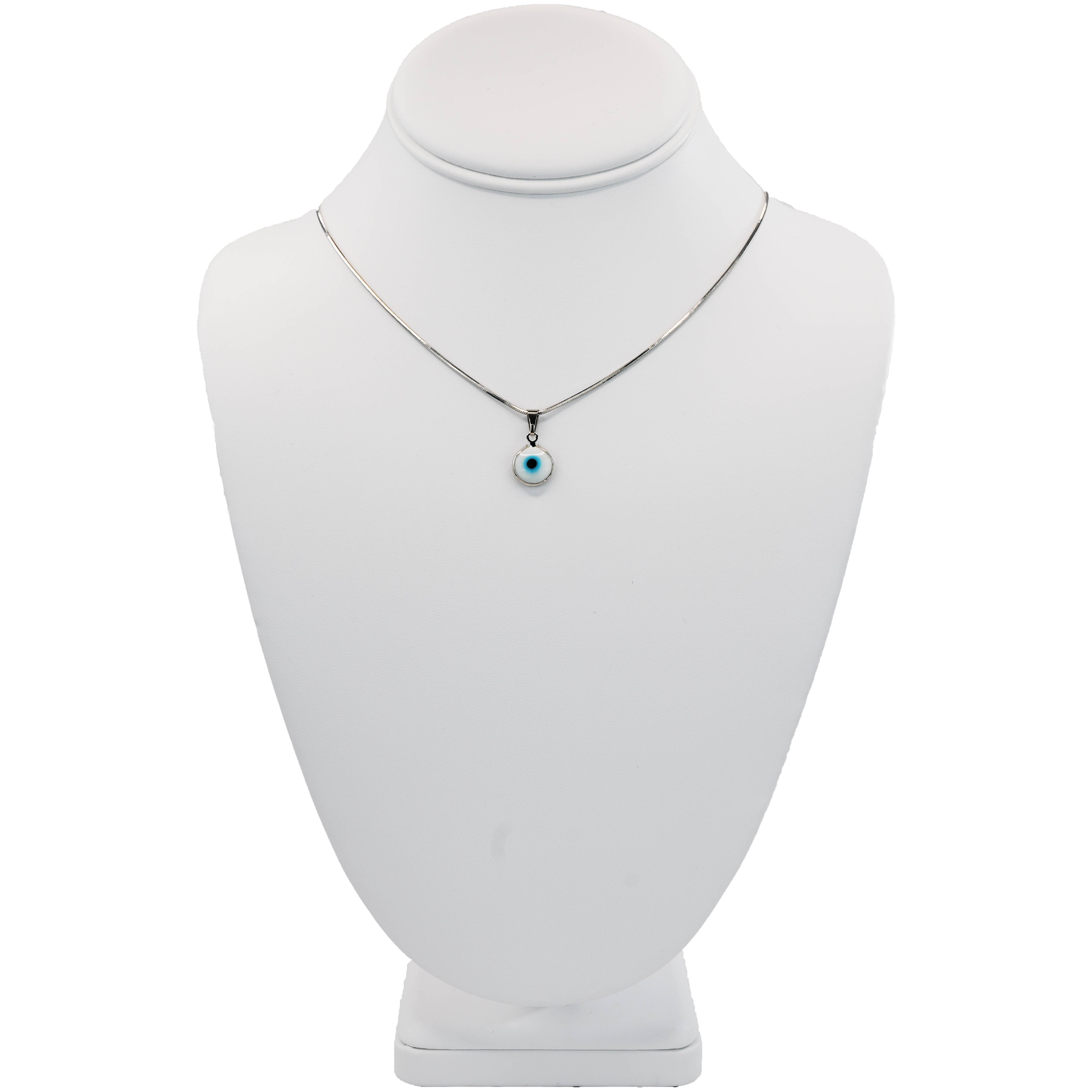 Loli – Colar pingente/pendente por atacado – Colar Clássico com Contas de Olho Grego – Caixa de 12 | 3 Cores + Mistura3