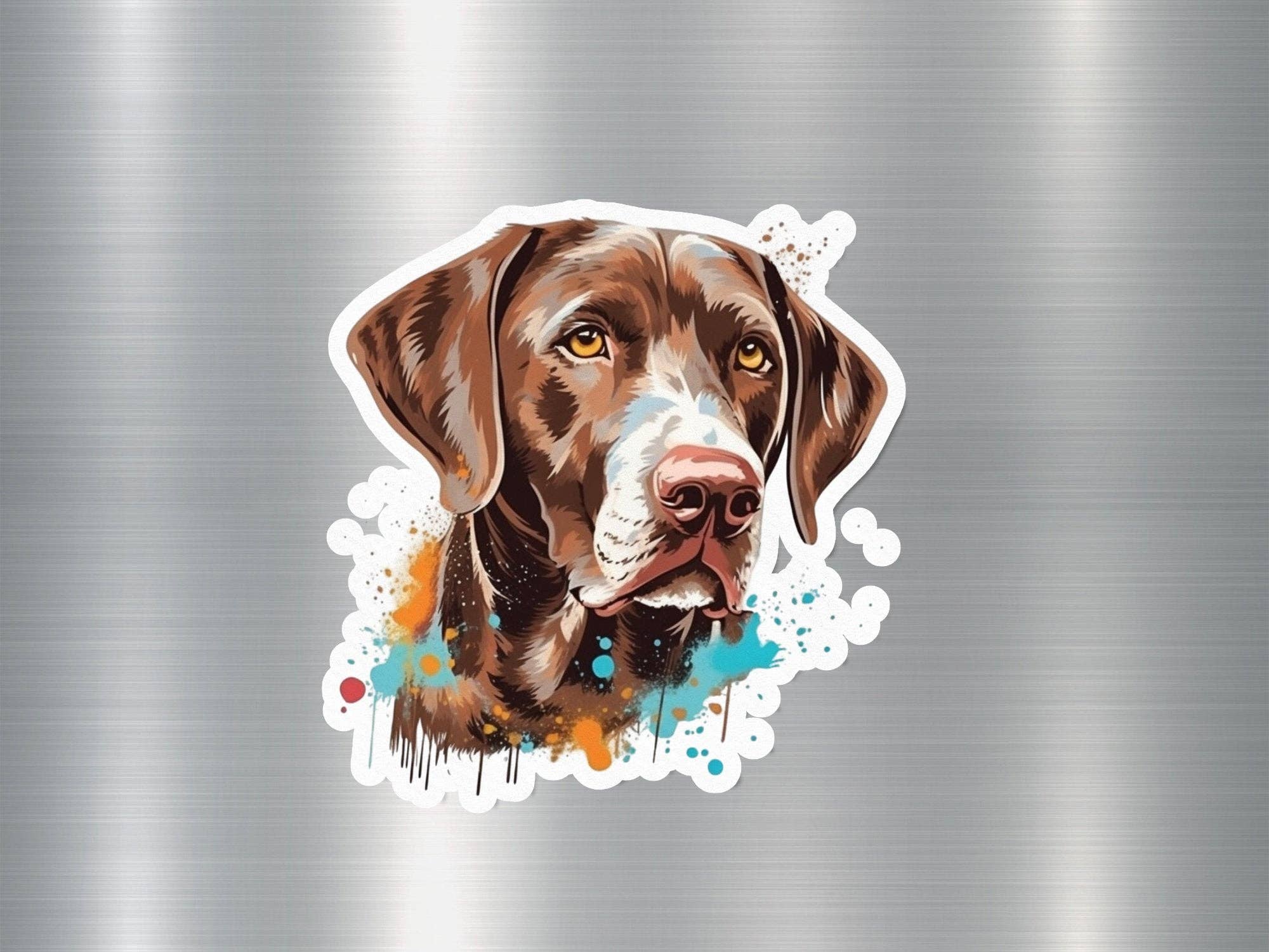 GraffMerch.com - Wholesale Sticker - German Shorthaired Pointer Dog Sticker0
