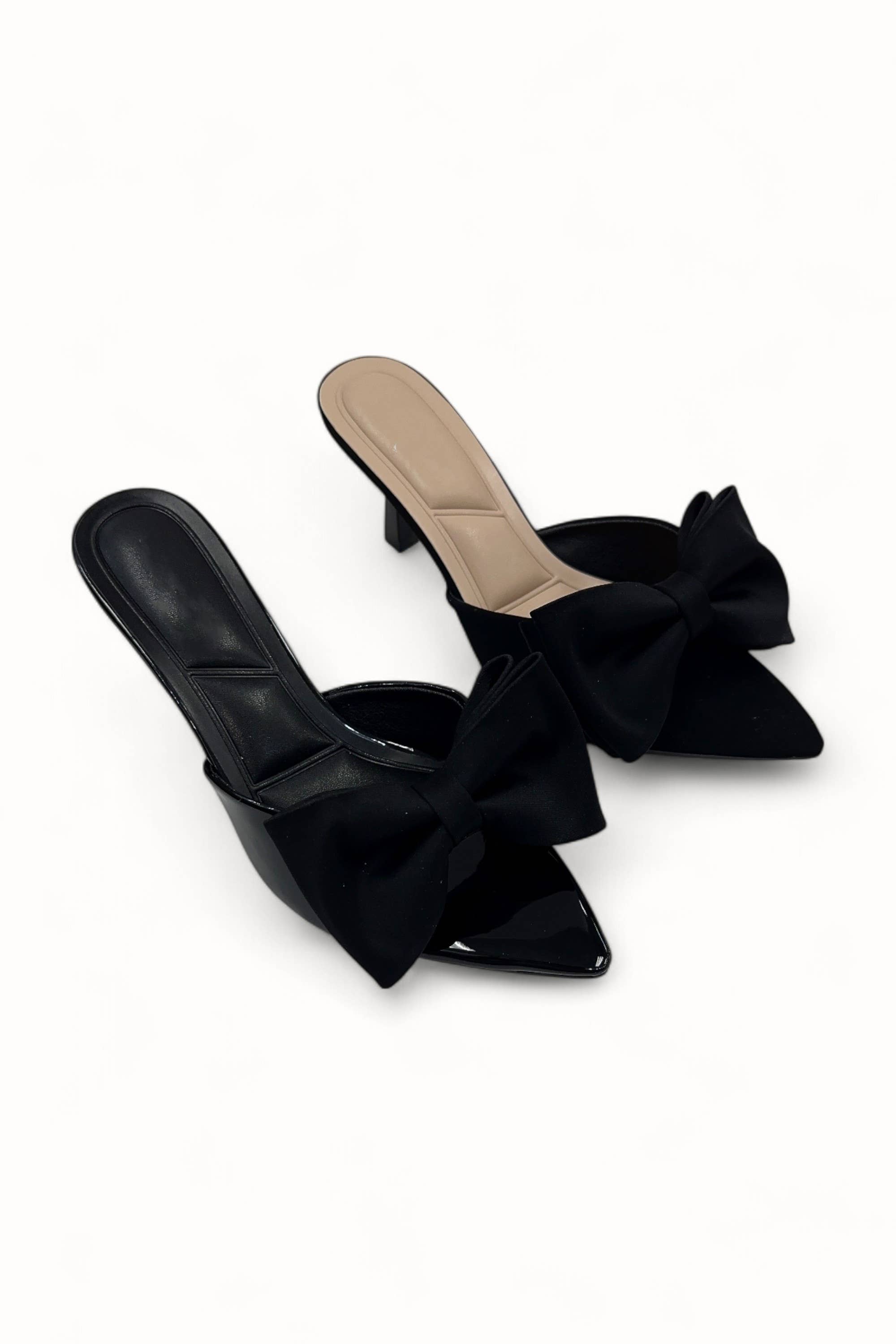 CCOCCI – wholesale Low heels – Women′s – SUSAN-60 SLEELK POINTY TOE WITH OVERSIZED BOW HEEL3