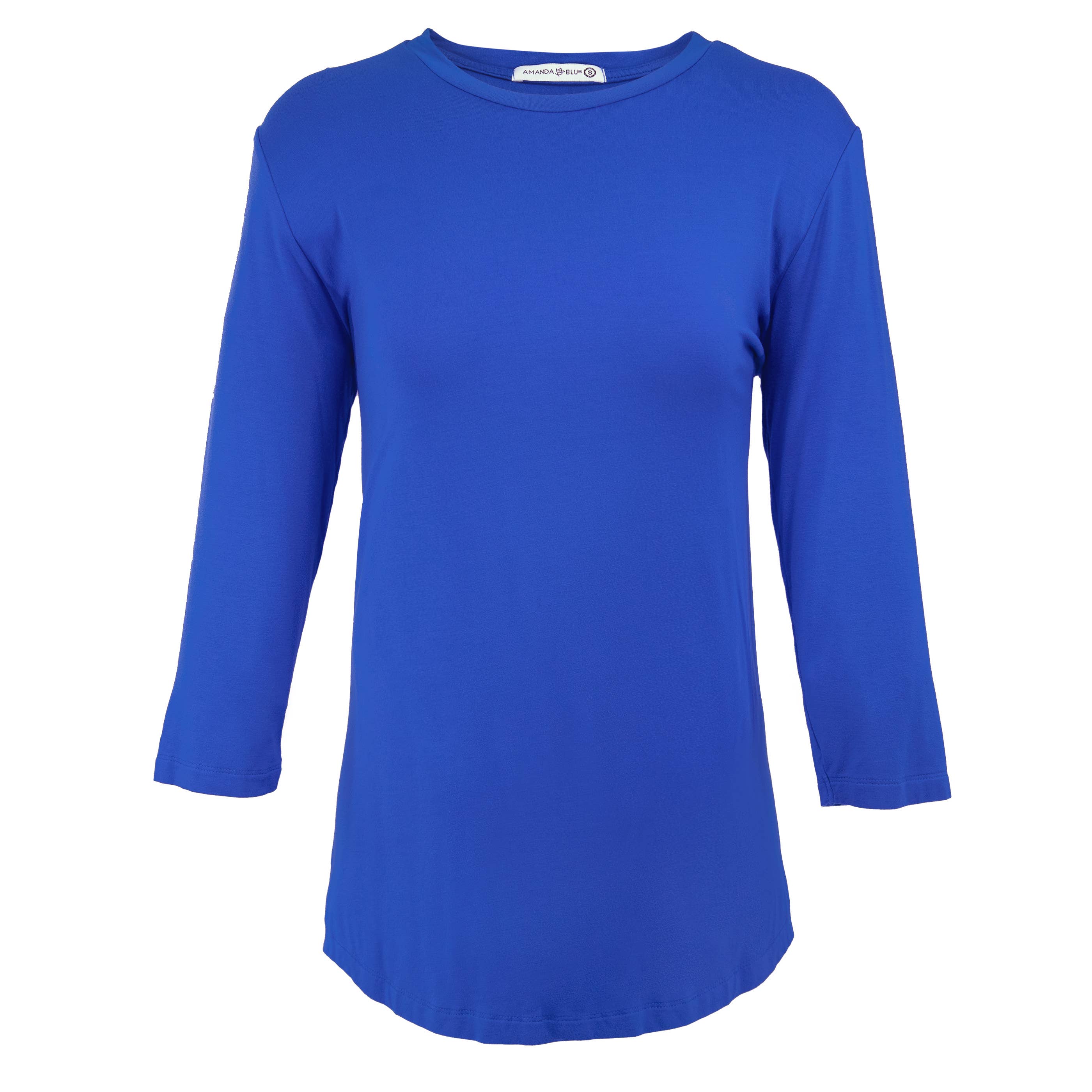 Amanda Blu - Vente T-shirt – femme - T-shirts à manches 3/4 | 10 options de couleur | Collection Luxe Tees11