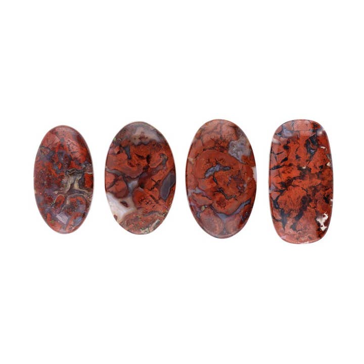 Petrified wood jasper cabochon (30 g pack) for wholesale by Vives de la Cortada S.L